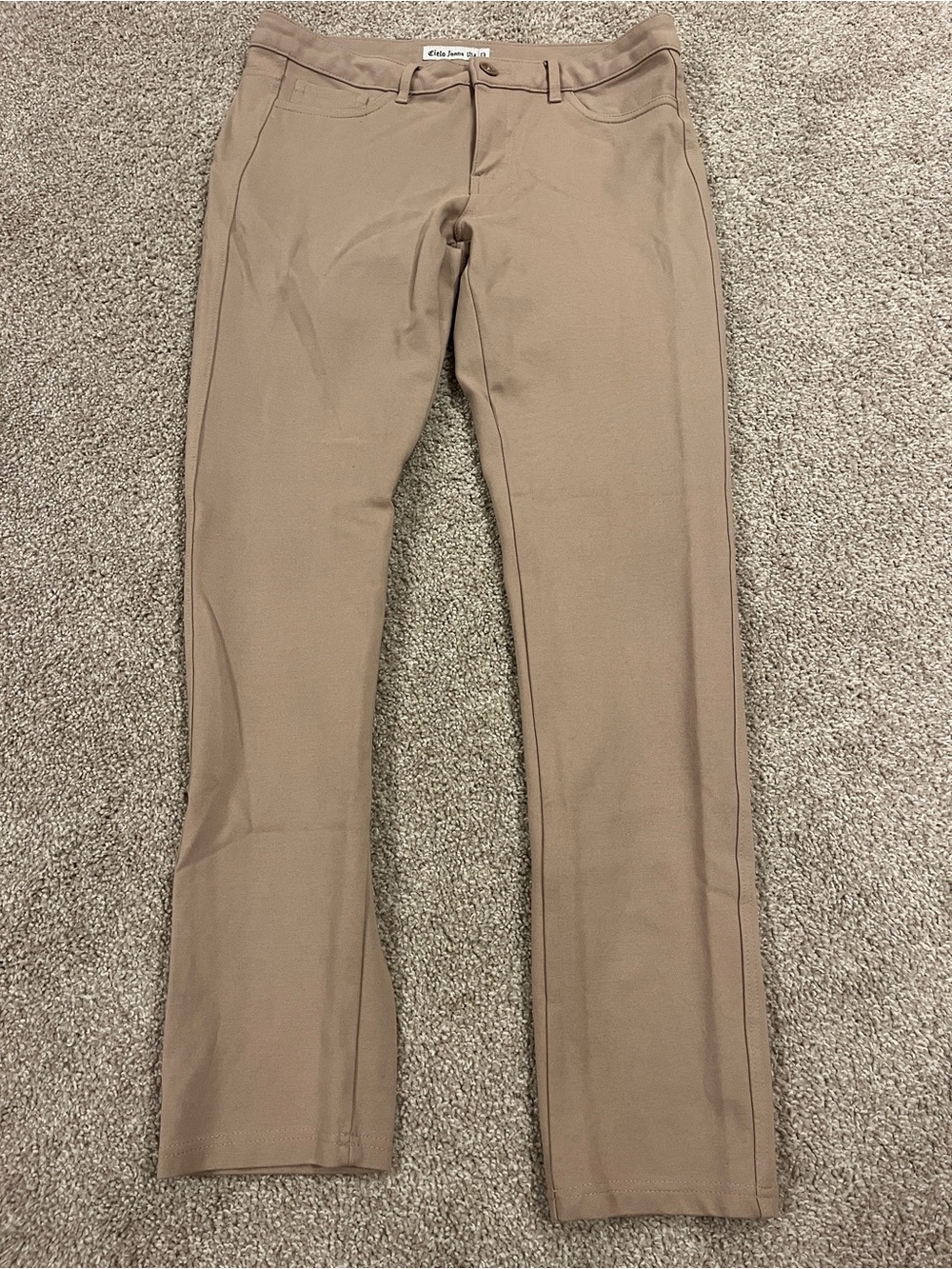 Cielo Jeans Women’s Tan Stretch Dress Pants